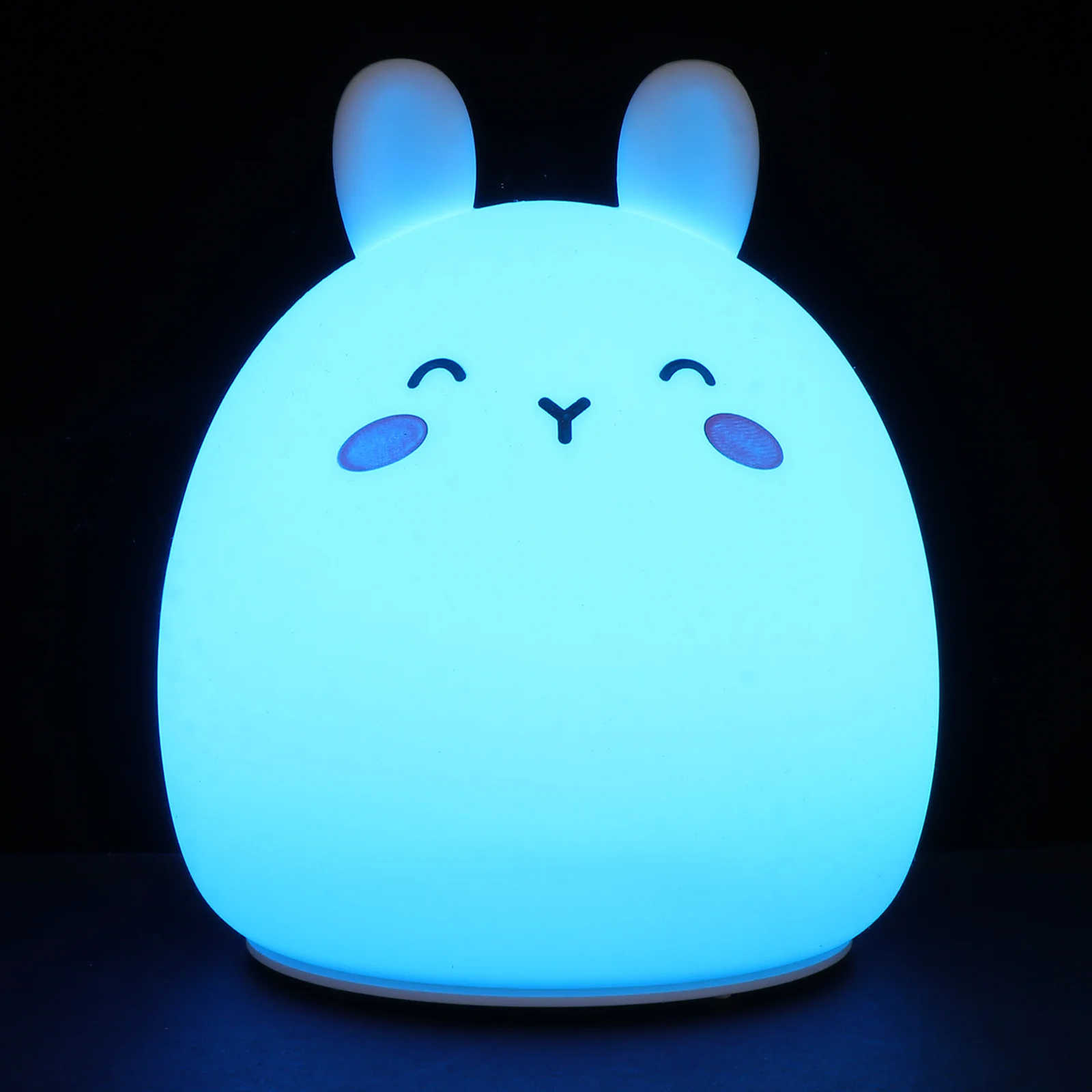 الإبداعية أرنب LED مصباح USB شحن اللون تغيير يعتم العملي زخرفة ضوء لغرفة المعيشة USB شحن LED مصباح