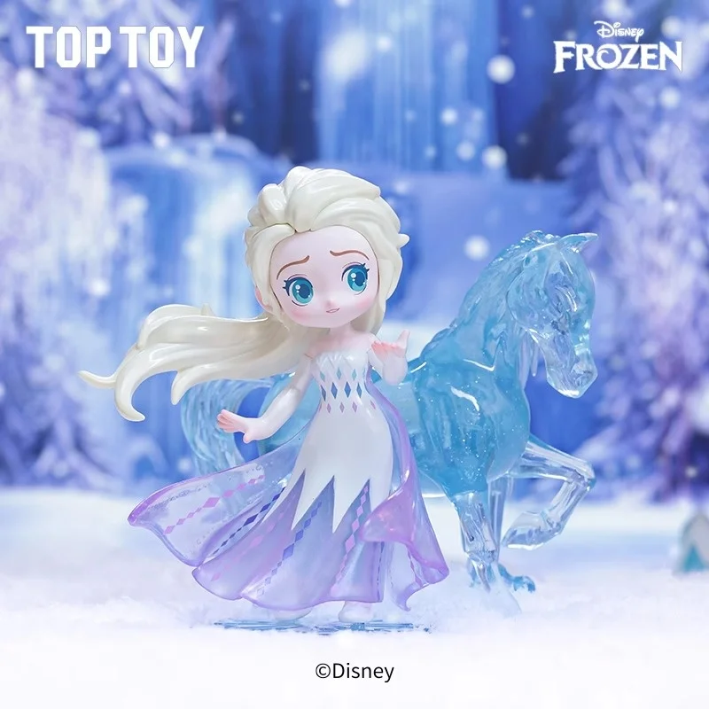 Genuine Frozen Magic Series Blind Box Aisha Anna Olaf Hand Cute Toy Decoration Girl Birthday Holiday Gift Box Confirmation