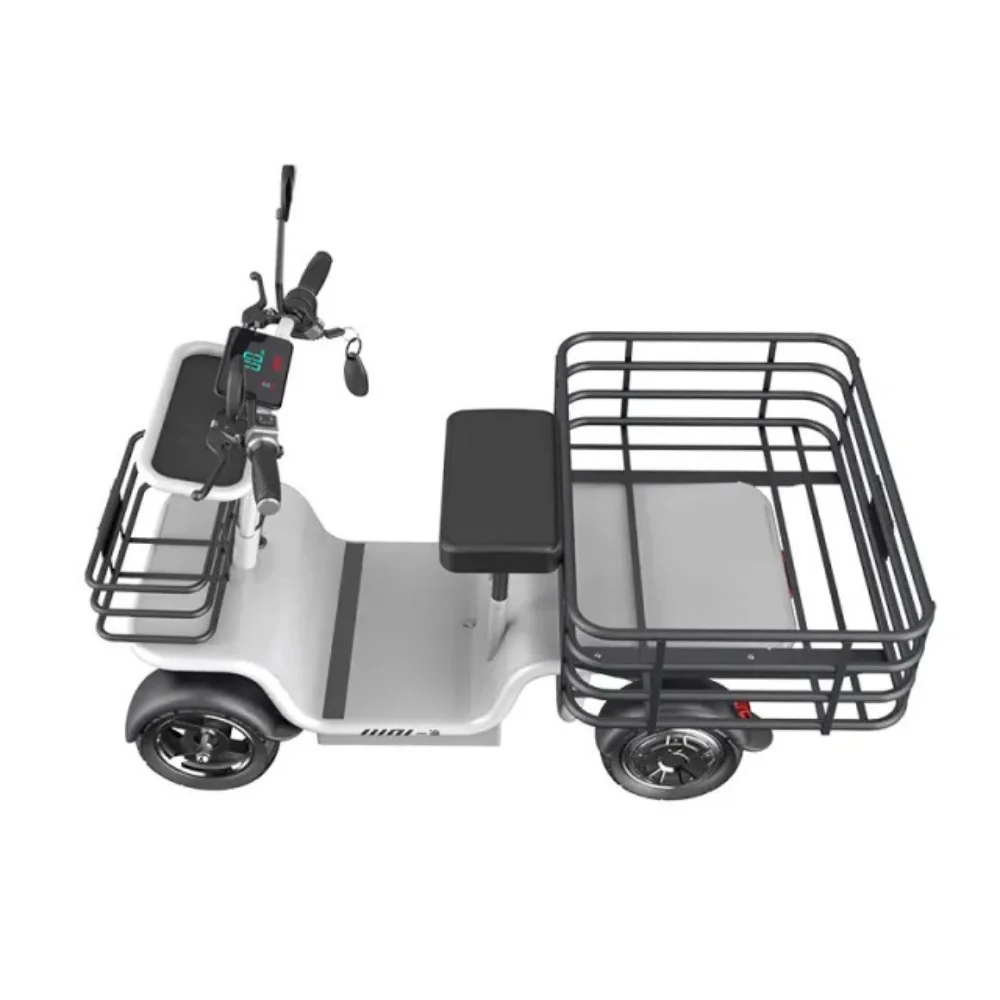 700W Dual Motor Drive Four-wheels Cargo Electric Scooter