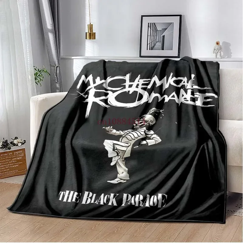 My C-Chemical R-Romance Band Printed Blankets,Kid's Baby Throw Blanket,for Bedroom Living Room Sofa Bed Car, Brithday Gift