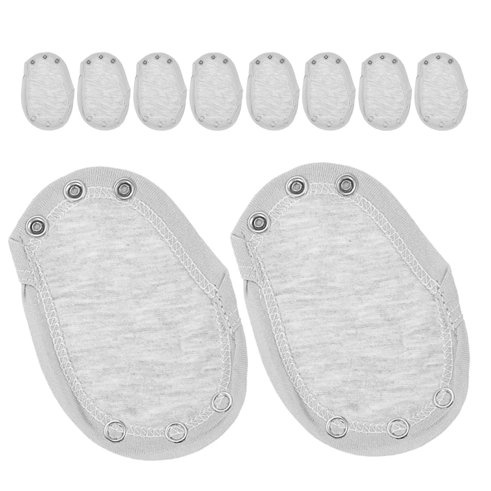 

10 Pcs Hoodie Extension Bodysuit Crotch Extender Extenders Snap Diaper Women