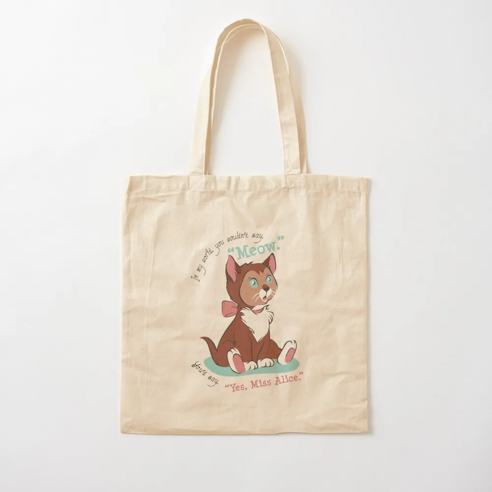 

Meow Tote Bag tote bags cloth bags sac pour femme Canvas bag for women Canvas Tote Bag