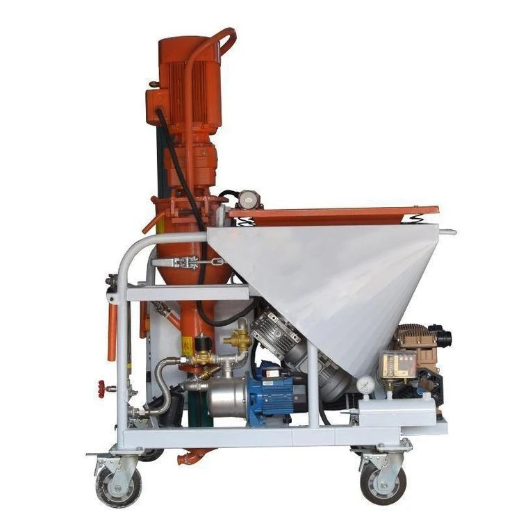 Automatic Wall Gypsum Spraying Rendering Machine Grouting Pump With Rotor Stator