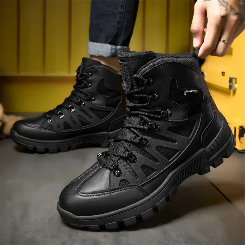 40-45 Fall Men's Autumn Spring Boots Shoes Boot Orange Boot Sneakers Sports Shouse Shoess Excercise Luxary Besket Lux