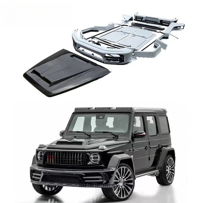 Part Carbon Fiber MSY Style Body Kit for Benz G-Class W464 G63 G500 G550 Upgrade Front Rear Bumpers Car Accessories