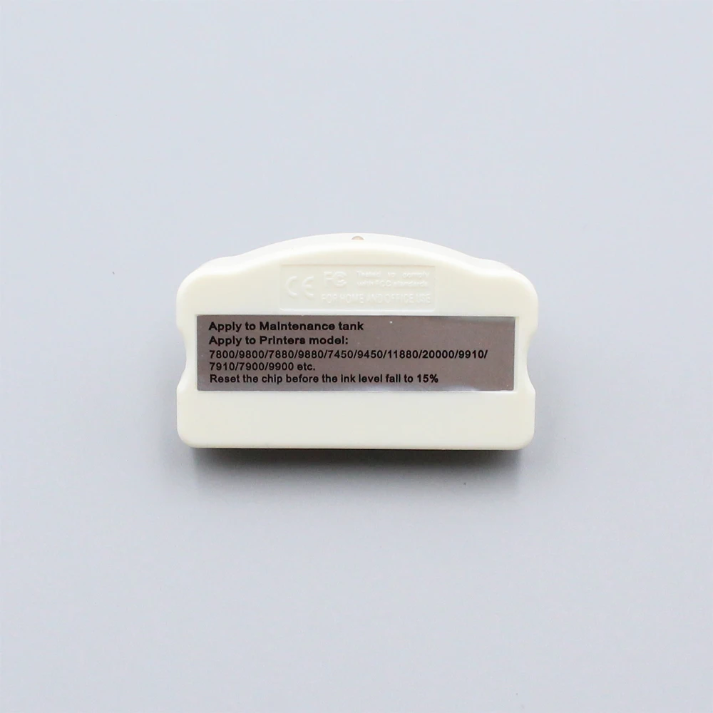 صيانة خزان رقاقة ريسيتر لإبسون ستايلس برو 7890 9890 7900 7910 9900 9910 WT7900 11880 طابعة خزان النفايات رقاقة إعادة تعيين #5