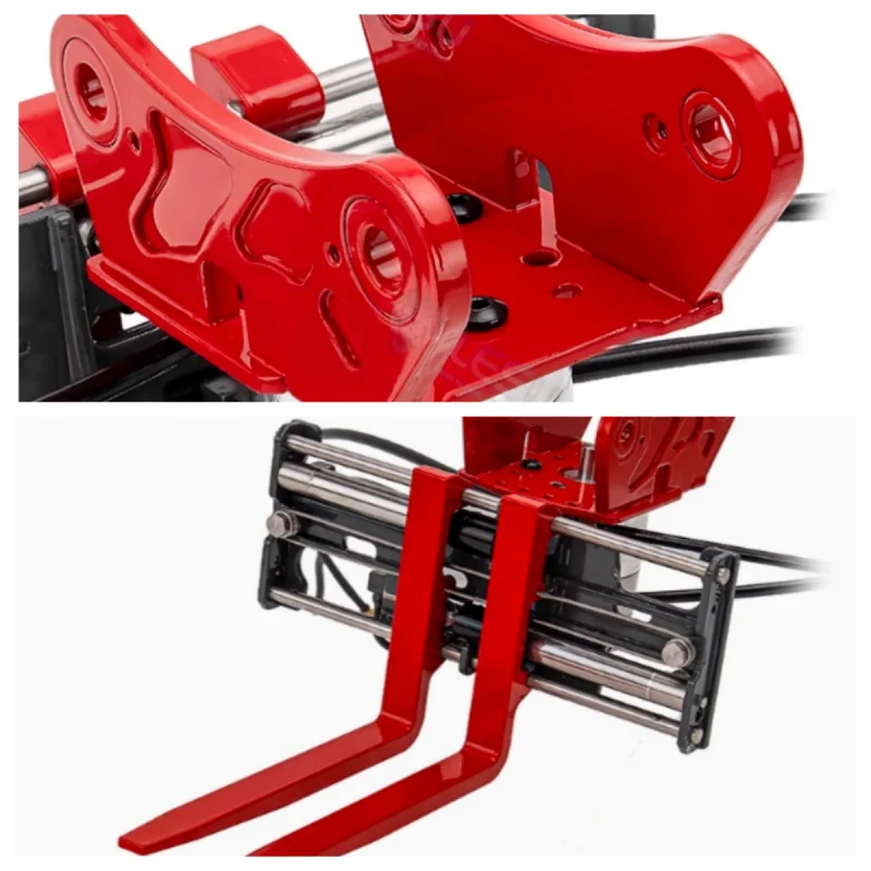 

Металлический инженерный гидравлический экскаватор с дистанционным управлением, модель гидравлического вращающегося на 270 градусов Rork AT-C0041 для Tamiya Lesu DIY Запчасти