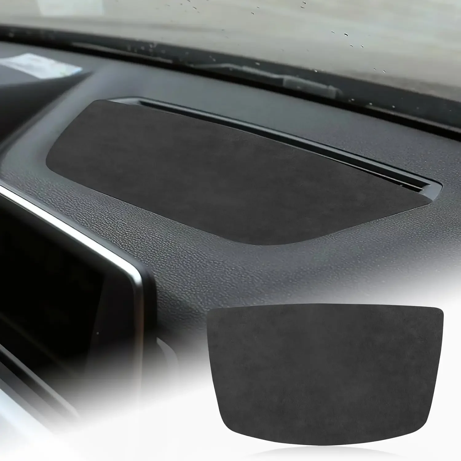 

Наклейка на приборную панель BMW F30 F34 F36 из алькантары, мягкая на ощупь, декоративная накладка для интерьера, аксессуар, индивидуальная подгонка, 2013-2019, черный цвет