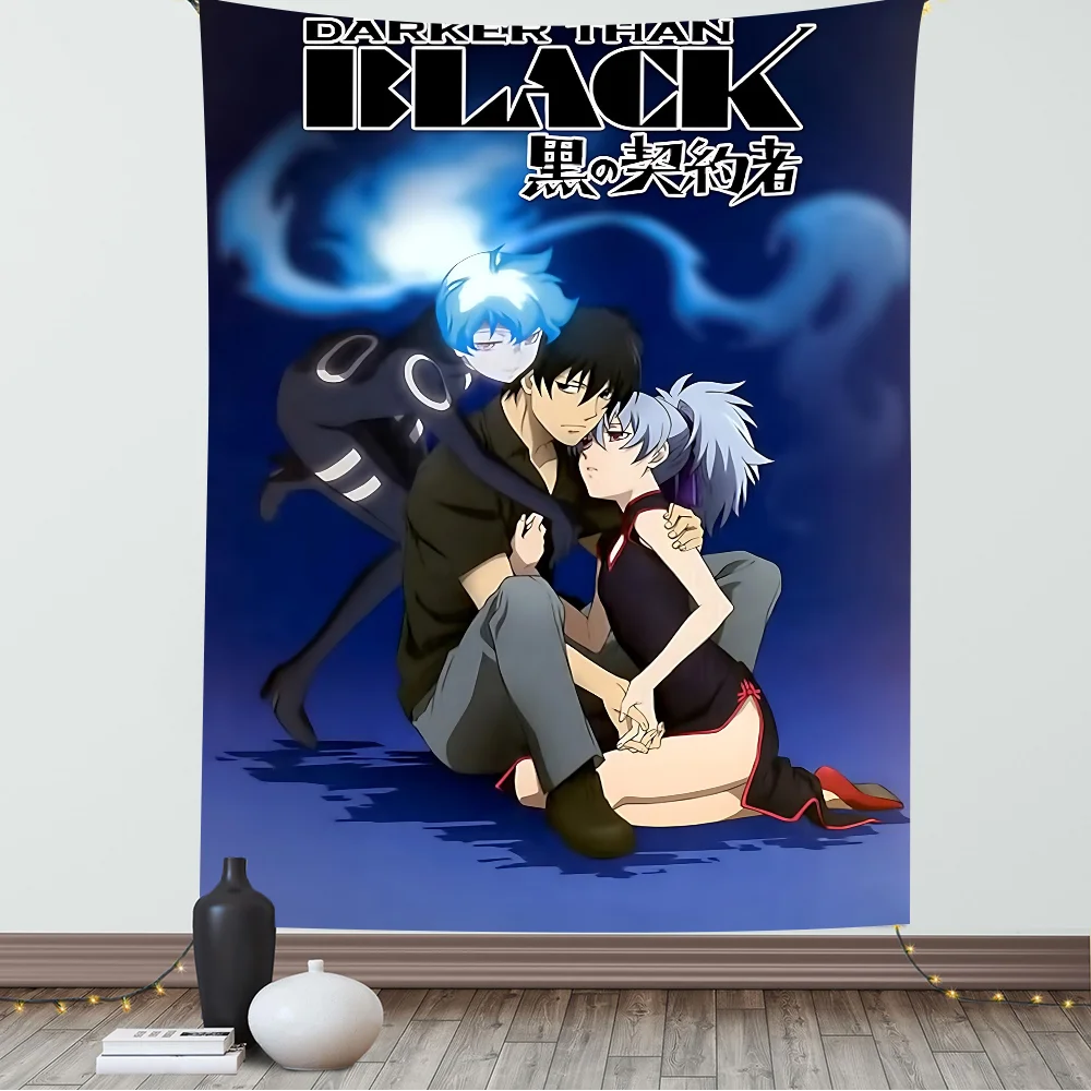 

DARKER THAN BLACK Cartoon Theme Party Backdrop Vinyl Photography Background Birthday Party Decorations
