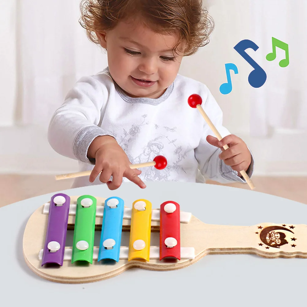 Xilófono para niños, juguete para bebés, instrumentos musicales, instrumentos de percusión de madera para niños pequeños