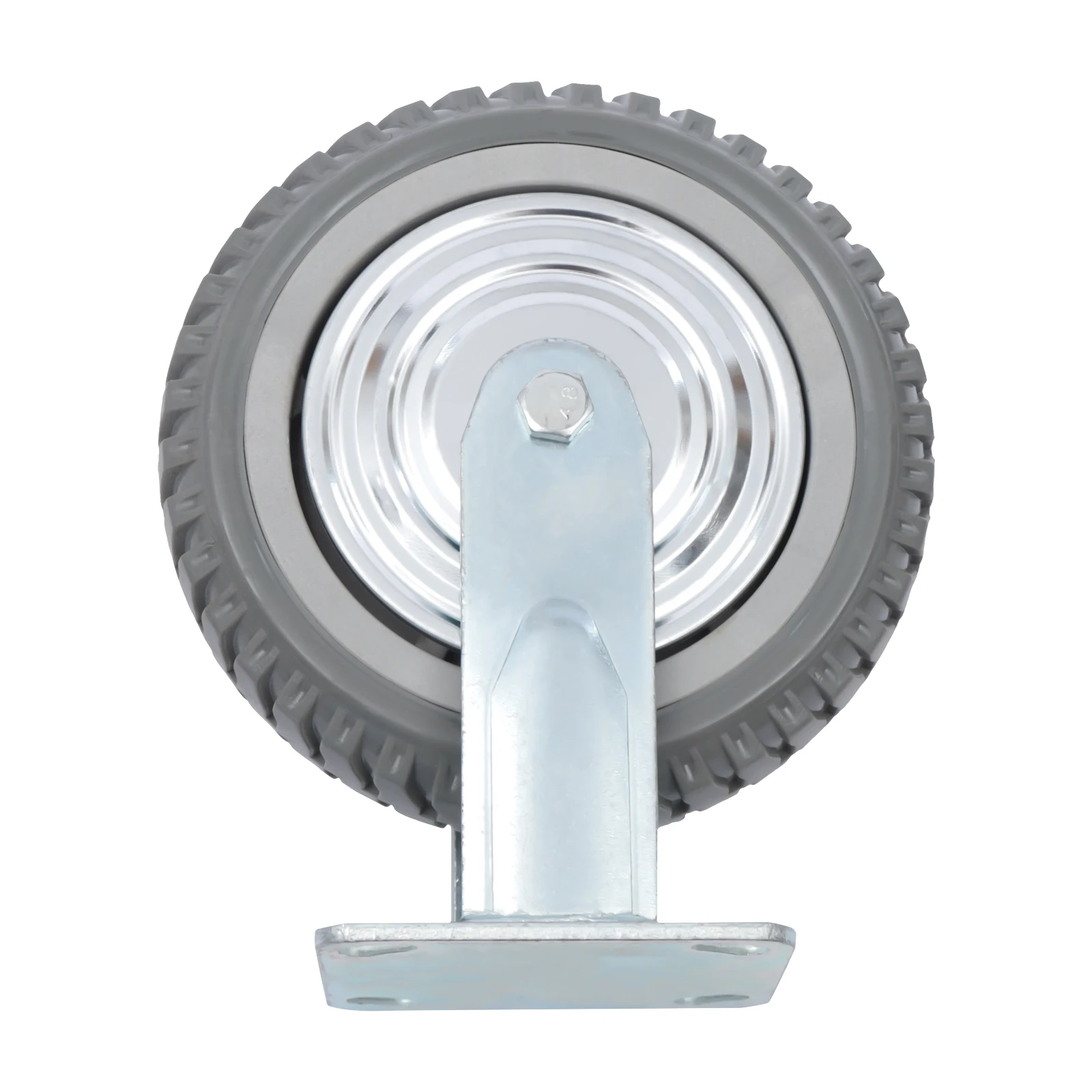 8 Inch Solid Caster Wheels Casters Heavy Duty Anti-Skid Wheels