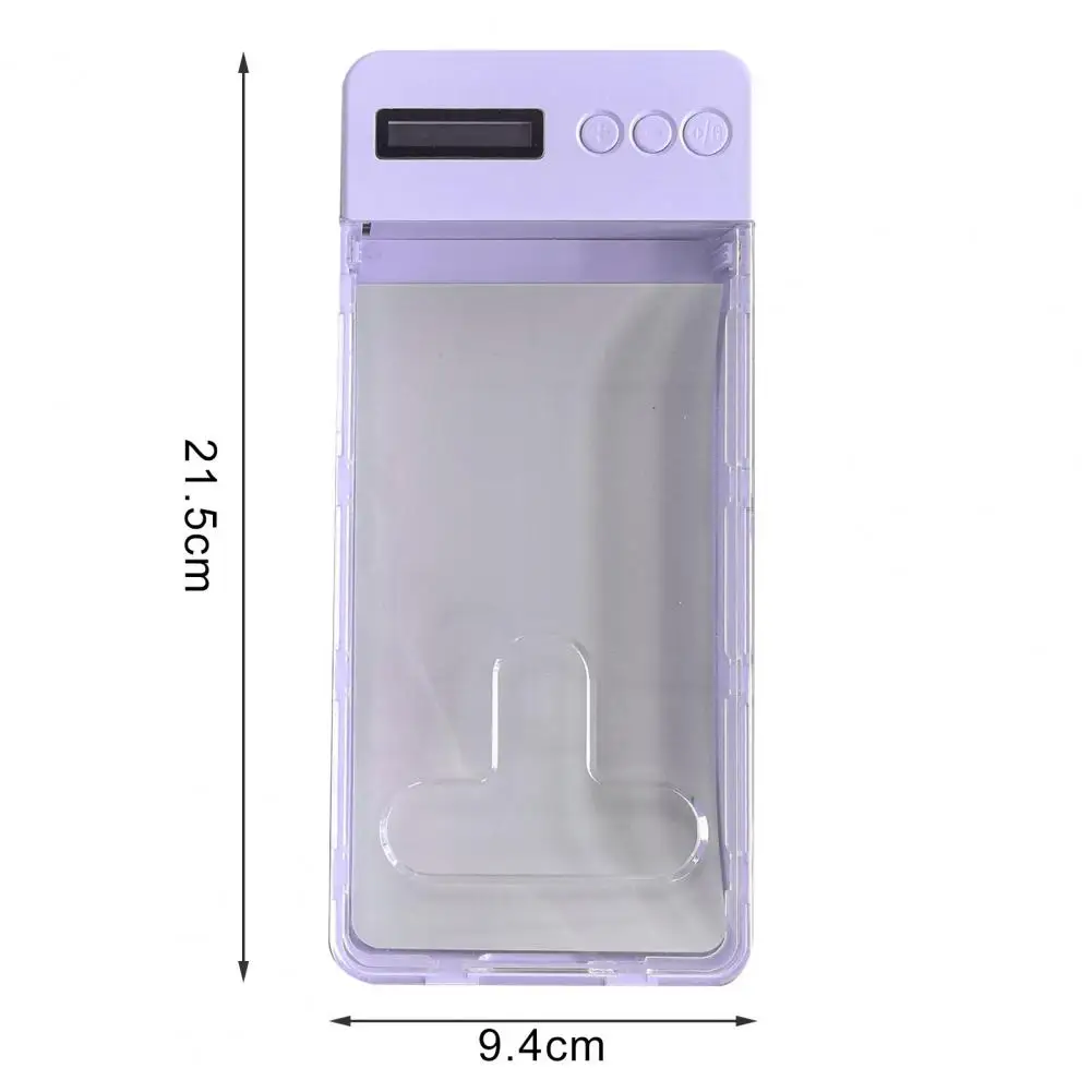 T-shaped Opening Phone Box Mobile Phone Lock Box with Timer Lcd Display for Adults Children Prevent Phone for Students