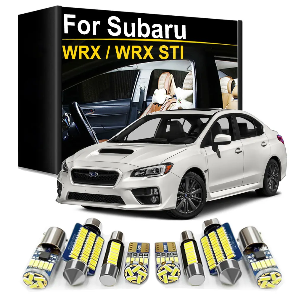 

Interior LED Light Kit Canbus For Subaru WRX STI 2004 2008 2010 2011 2012 2013 2014 2015 2016 2017 2018 2019 2020 Accessories