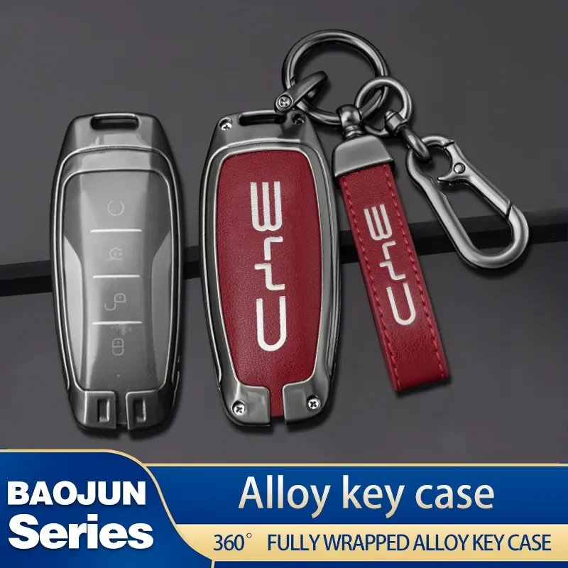 

Zinc Alloy Car Key Case Cover For BYD Lied Han Ev Tang Dm Qin PLUS Song Pro MAX Yuan Keychain Accessories Key Shell