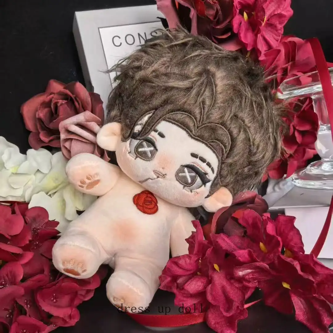 

Плюшевая кукла-скелет Хернандо Ромеро из Identity V в костюме матадора, оригинальная, с хлопковым наполнителем, для переодевания, в стиле аниме