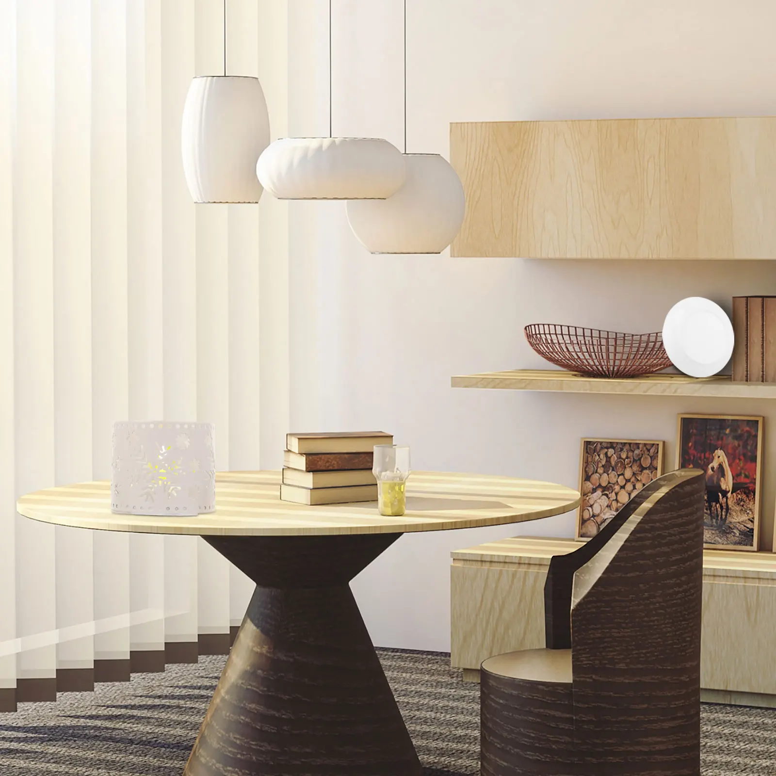 

Candlestick Decoration Ornament Holiday Holders Christmas Table Setting Centerpieces Xmas