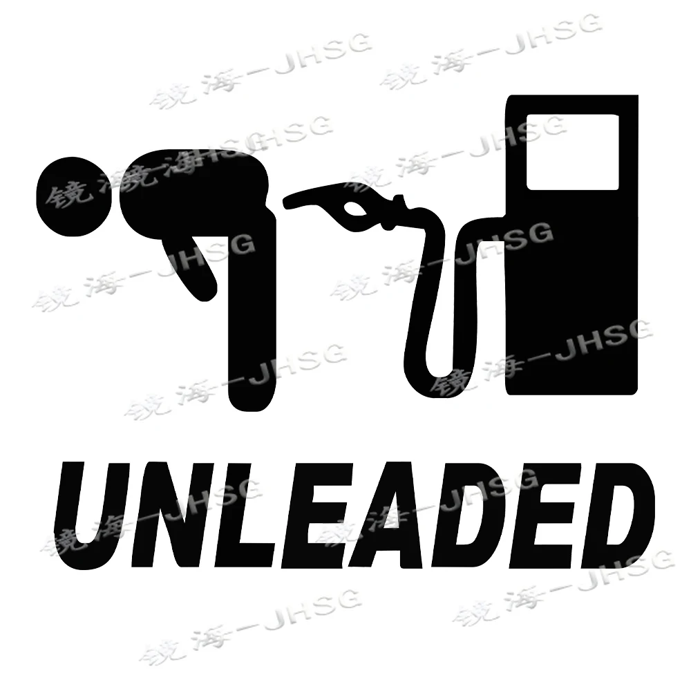 Fuel Cost Rising Interesting Stickers Leadless Fuel - Car and Motorcycle Decoration Decals - Waterproof PVC