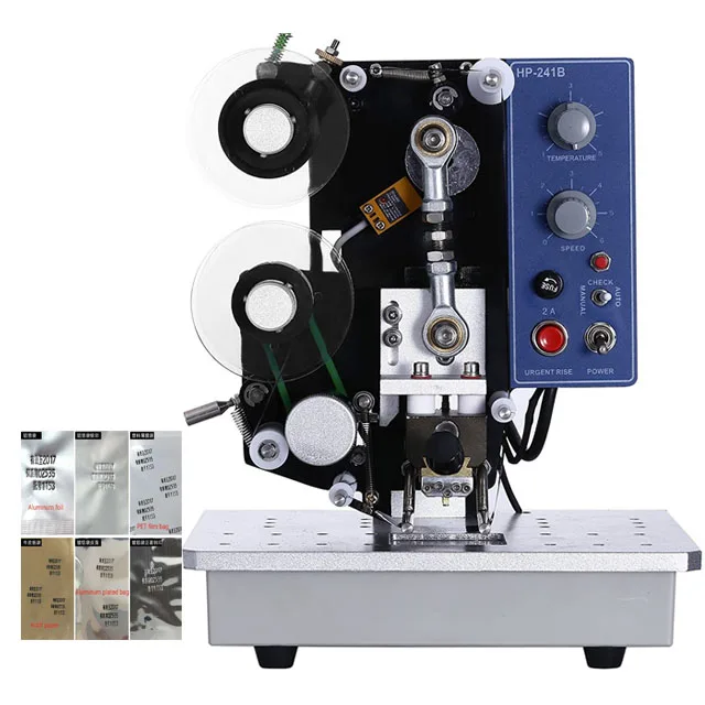 Ribbon Hot Foil Code Printer/coding Machine/date Printing Machine \ Date Batch Lot Number Coding Machine