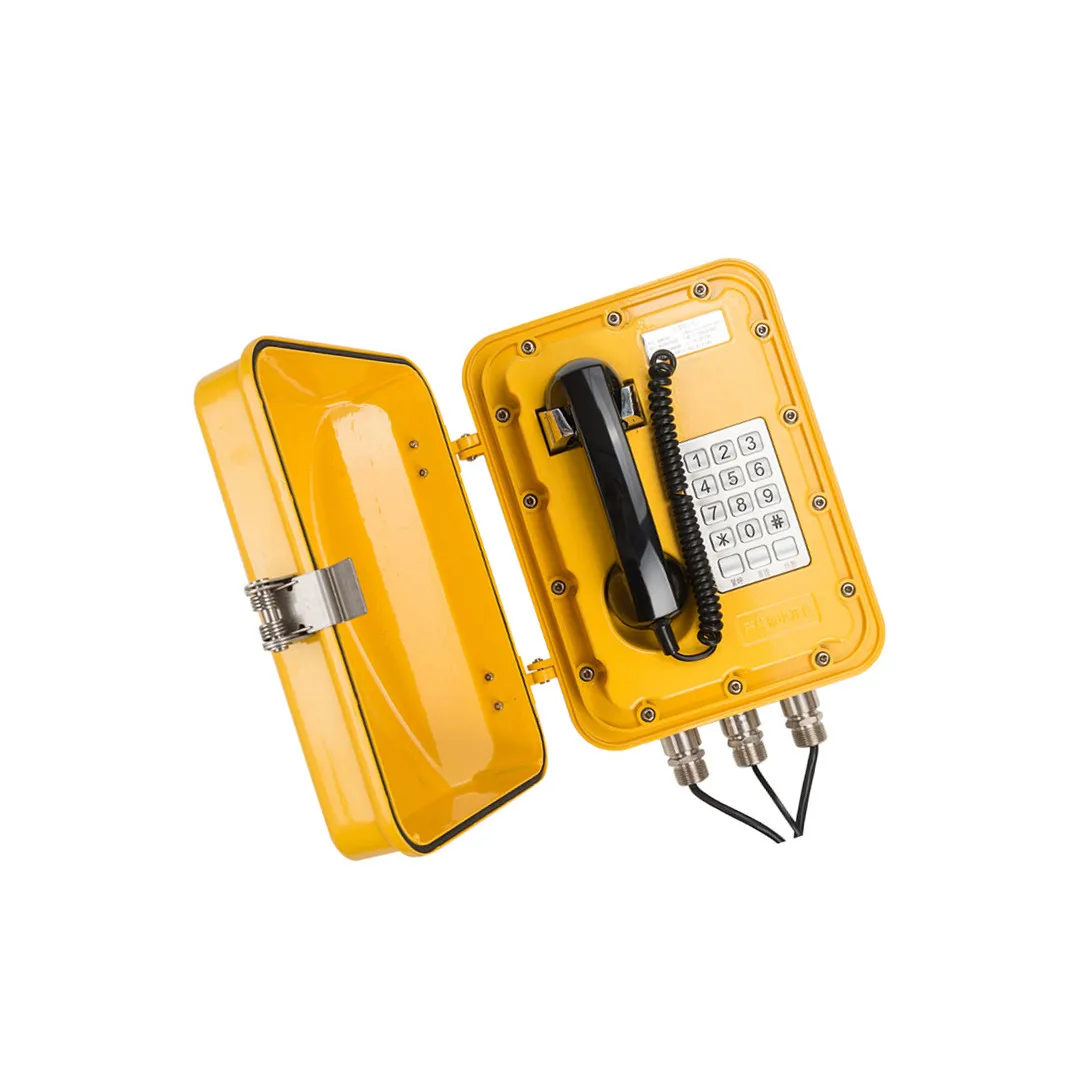 Atex Explosion Proof Industrial Telephone Heavy Duty Blast Proof Mining Telephone