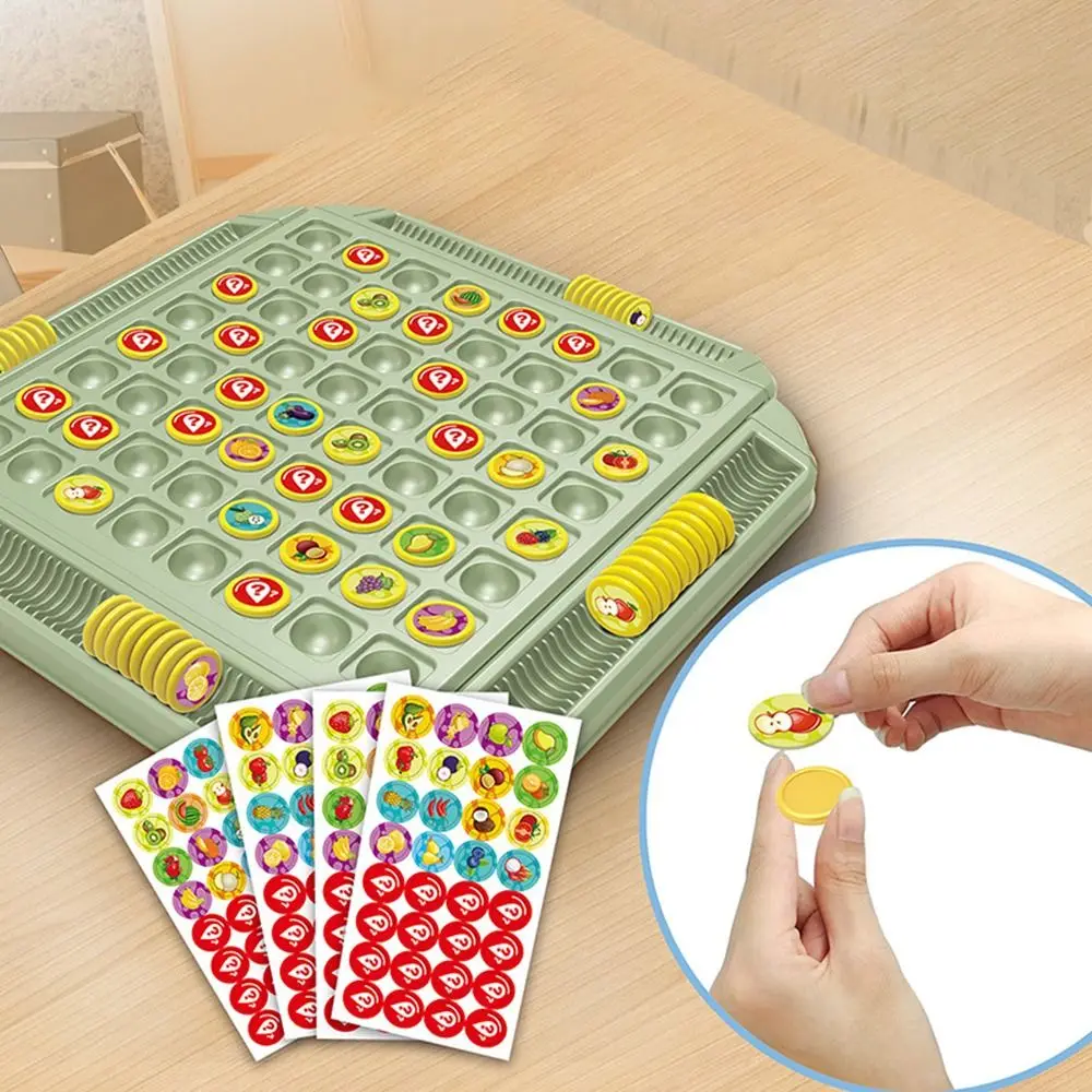 

Логическое мышление, флип-шахматы с фруктами, когнитивная тренировка, интерактивная игра унисекс для родителей, игра на память, боевые шахматы