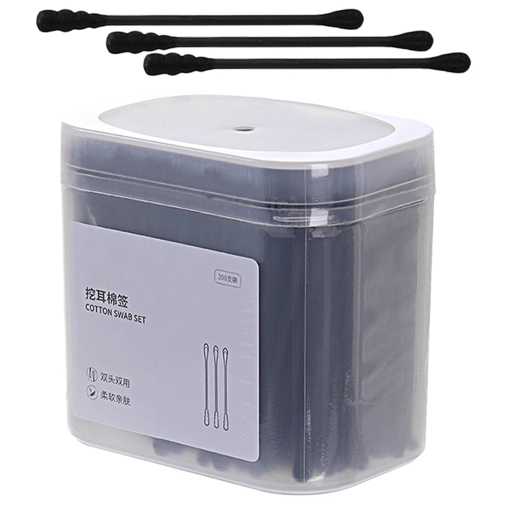

Cotton Swabs Cleaning Double Headed Sterile Double Headed Cotton Swab Tipped Applicators Disposable Home Travel Use