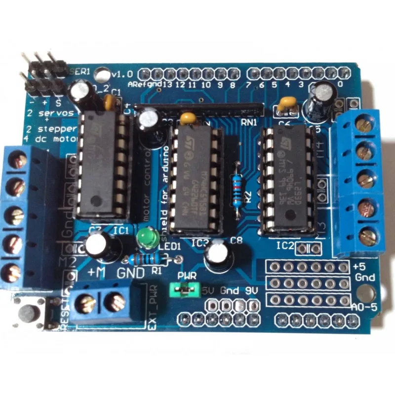 Motor Drive Shield Expansion Board L293d For Arduino  Mega2560 Y  Uno