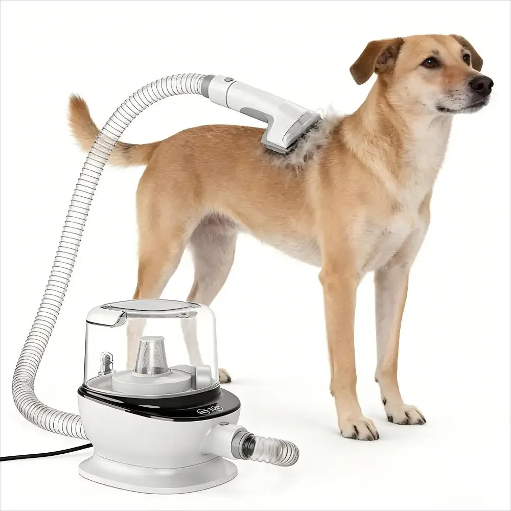 FurStarProfessional Pet Grooming Vacuum Kit For Dogs And Cats Quiet Motor Multi-functional Cleaning Tools