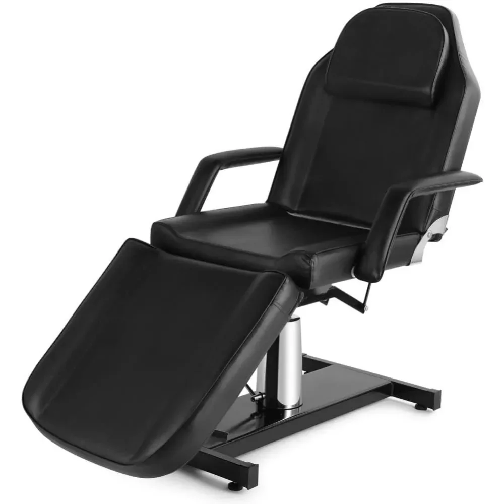 Hydraulic Facial Table Tattoo Chair Massage Bed Adjustable Professional for Esthetician Beauty Spa Lash Bed