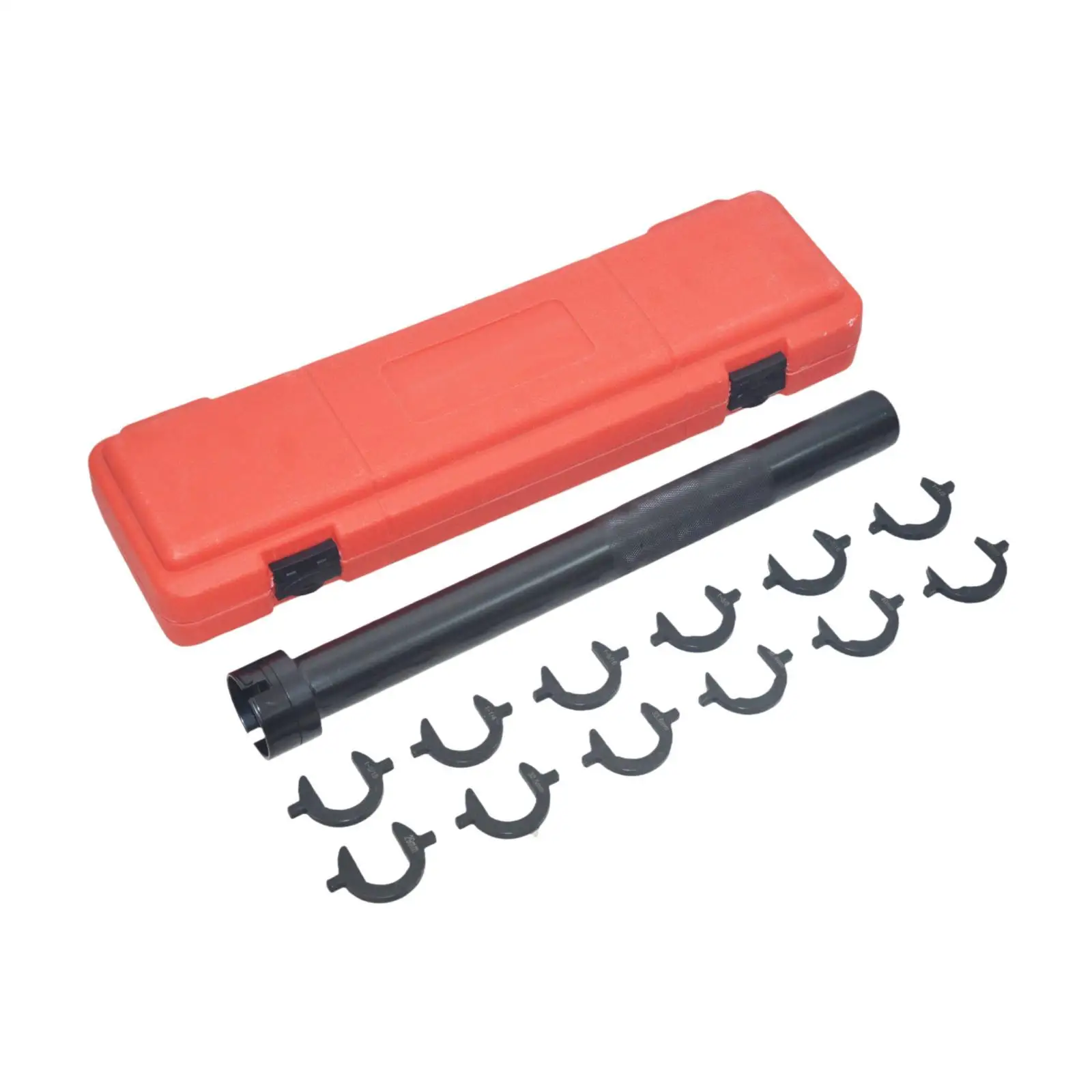 

Inner Tie Rod Tool with 12 Crowfoot Adapters Anti Slip Handle for 1/2" Drive