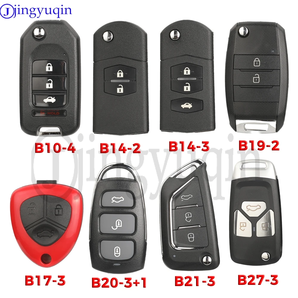 jingyuqin KD Universal B-Series B08-4 B10-4 B14-2 B14-3 B17-3 B19-2 B20-4 Remote Control Key For KD900 KD-X2 KD-MAX Smart Key