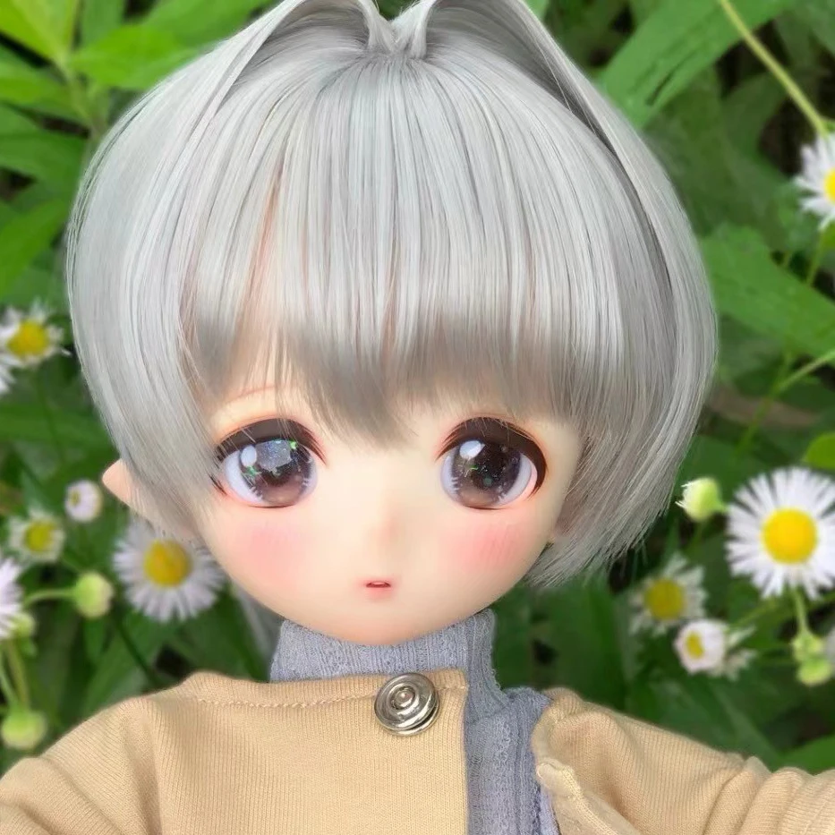 1/4 BJD lalka Anime główka bez żywicy do makijażu DIY do lalek głowy bez makijażu lalki akcesoria BJD zabawki