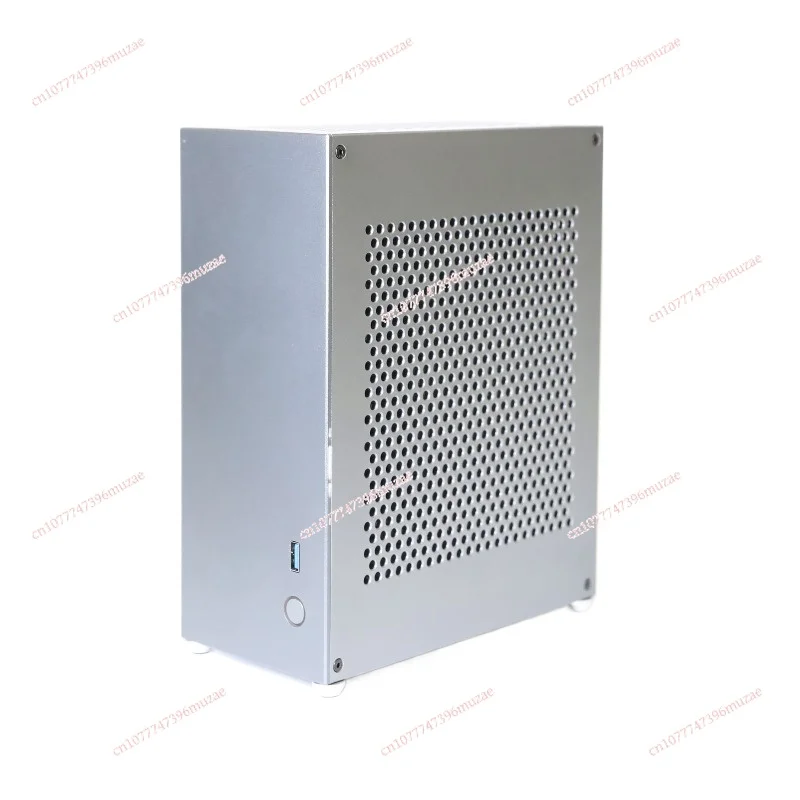 Карта полувысокого ножа Шасси ITX, компактный, из алюминиевого сплава, небольшой блок питания 1U 4060, ножевая карта