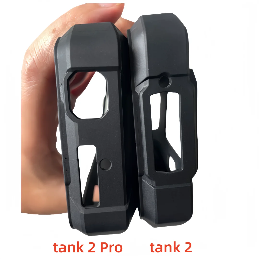 Silicone Phone Case for Unihertz 8849 Tank 2 Pro, Black Cover, Official, Original, Luxury