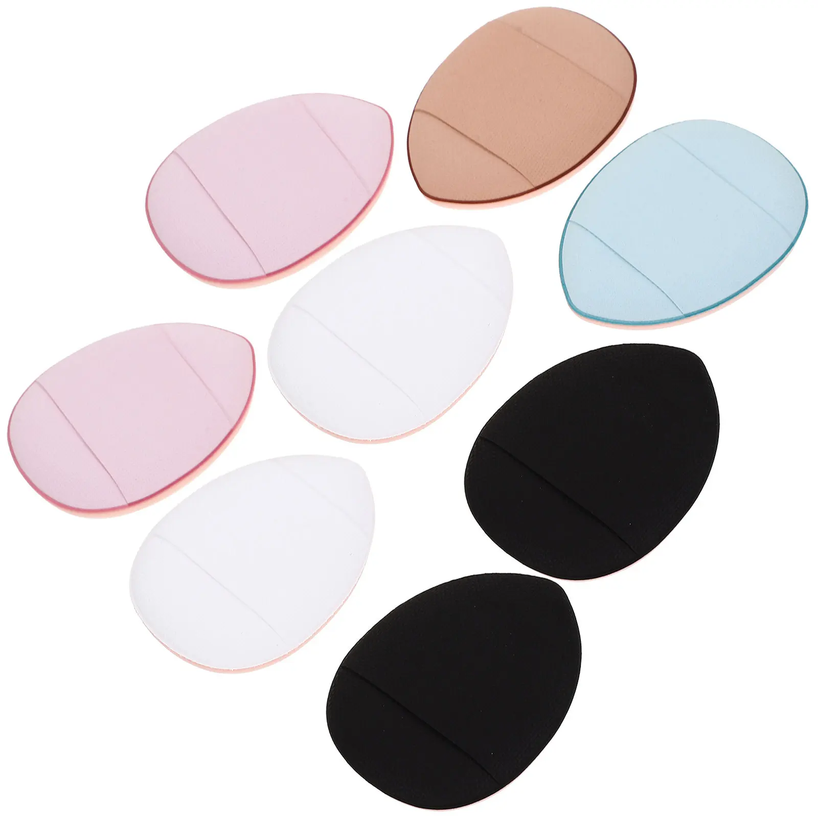 12pcs Mini Makeup Small Portable Foundation Powder Applicator Tools For Face Loose Powder Women Puff