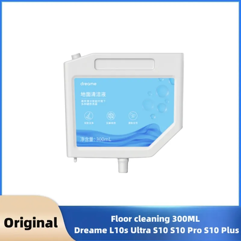 For Original Dreame L10s Ultra S10 S10 Pro S10 Plus Floor Cleaner Liquid Cleaning Solution Vacuum Cleaner Spare Parts 300ML