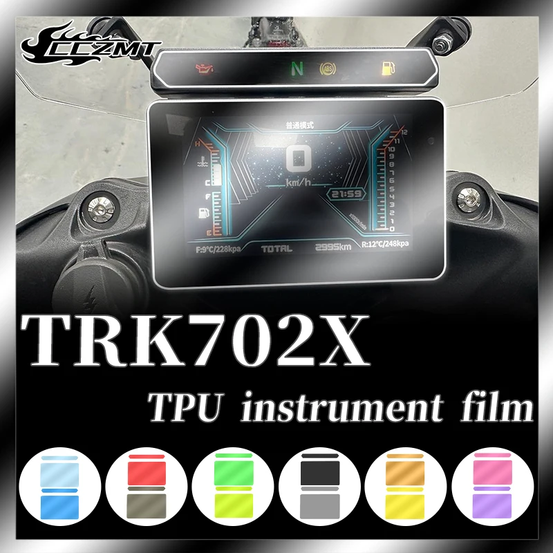 Para Benelli 702X TRK702 instrumento proteção filme farol filme luz traseira filme cor mudança adesivo modificação acessórios