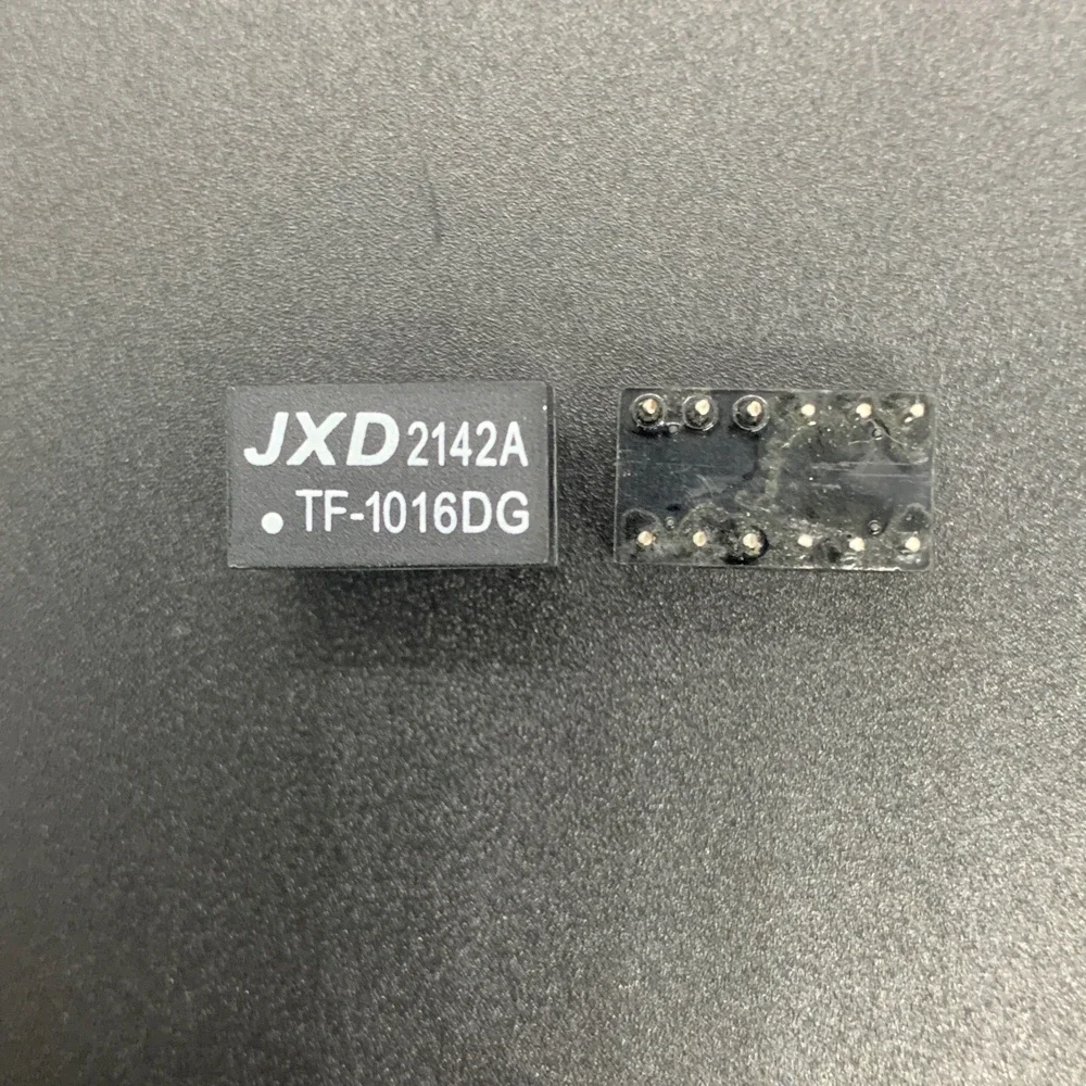 10PCS/ New original TF-1016DG network transformer JXD brand DIP-12 straight plug PM45-1016M can be replaced