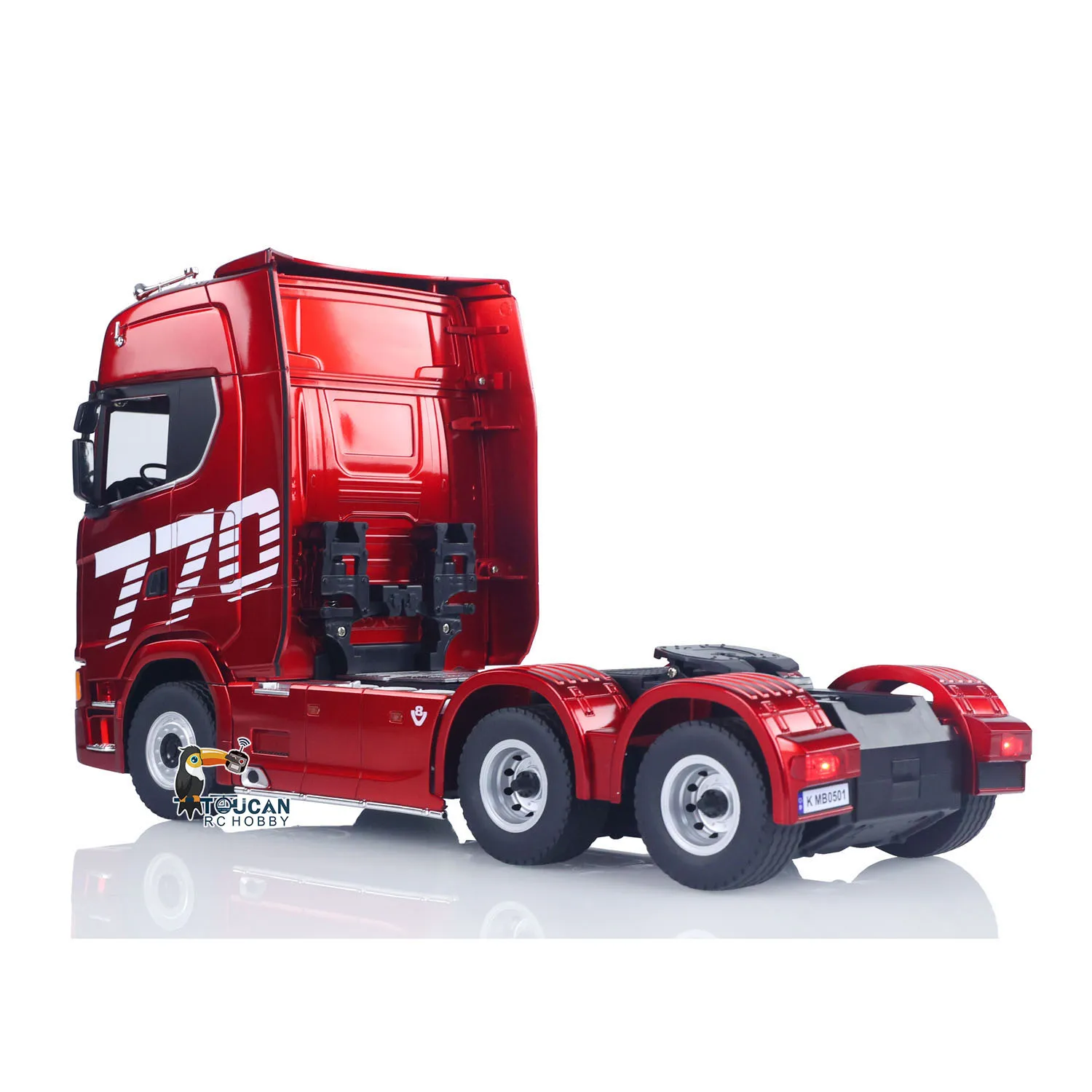 Huina 1/18 770s caminhão de controle remoto carro rc trator caminhão 3 eixos plástico semi reboque modelo plano brinquedos para meninos presentes