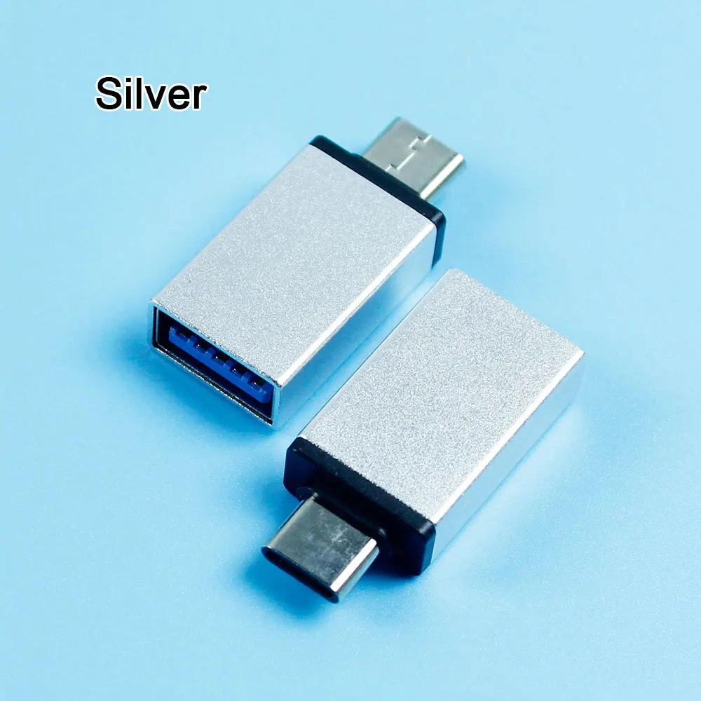 Adattatore da 1 pezzo in metallo Tpye-C a USB3.0 OTC convertitore da maschio a USB femmina tpye-c per adattatore per Laptop ecc.