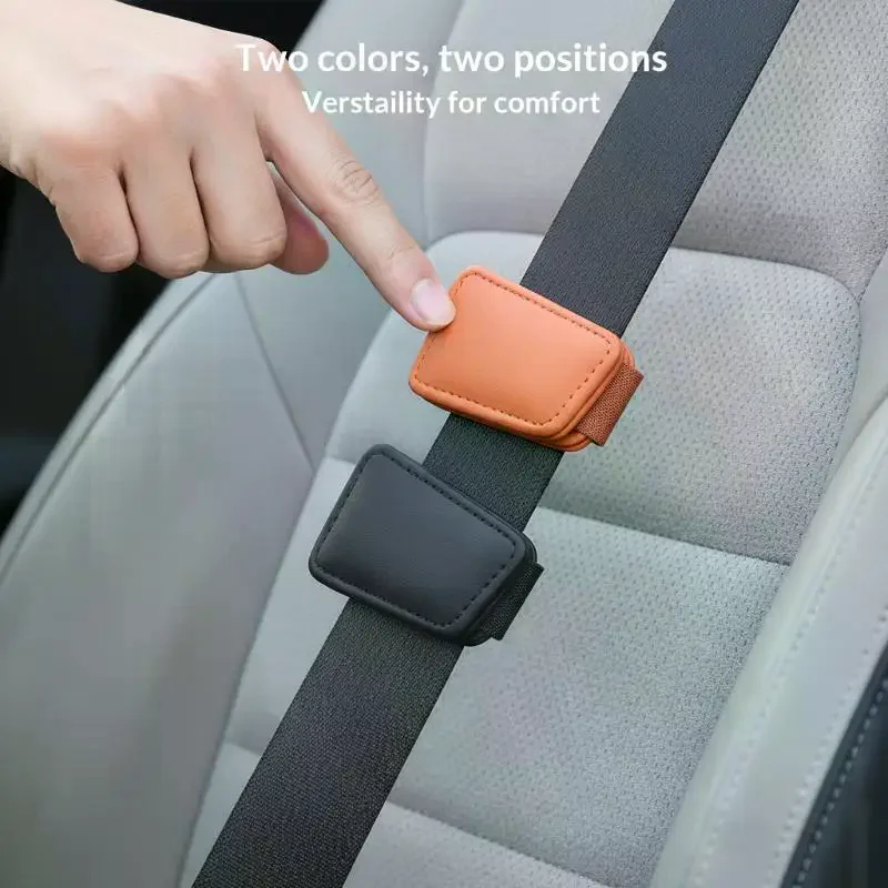 Universal Magnetic Seat Belt Buckle Adjuster Car Clip Safety Stopper for Long Haul Driving Protection