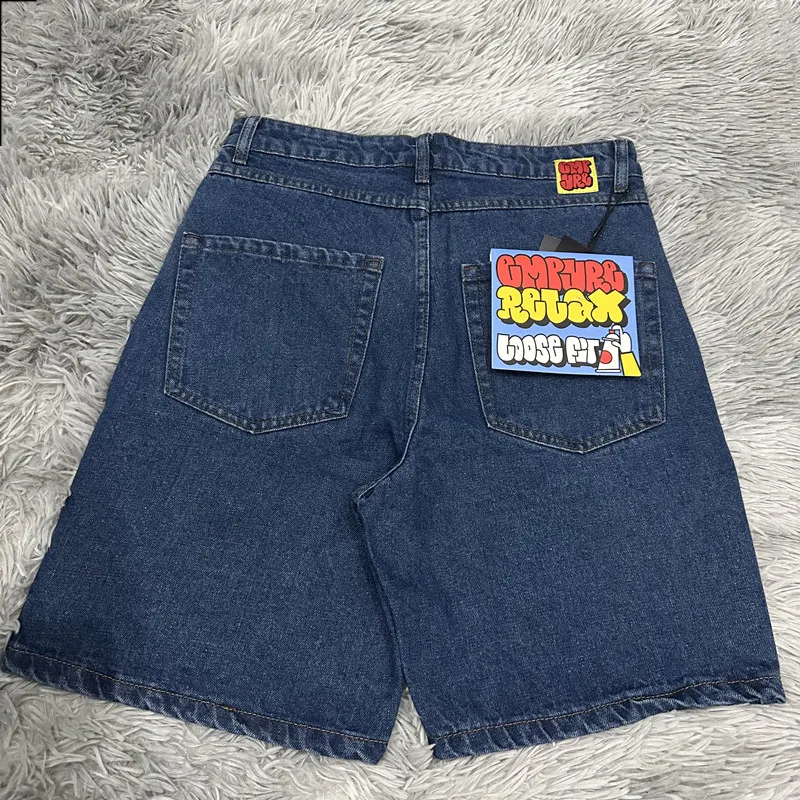 Dark blue trousers