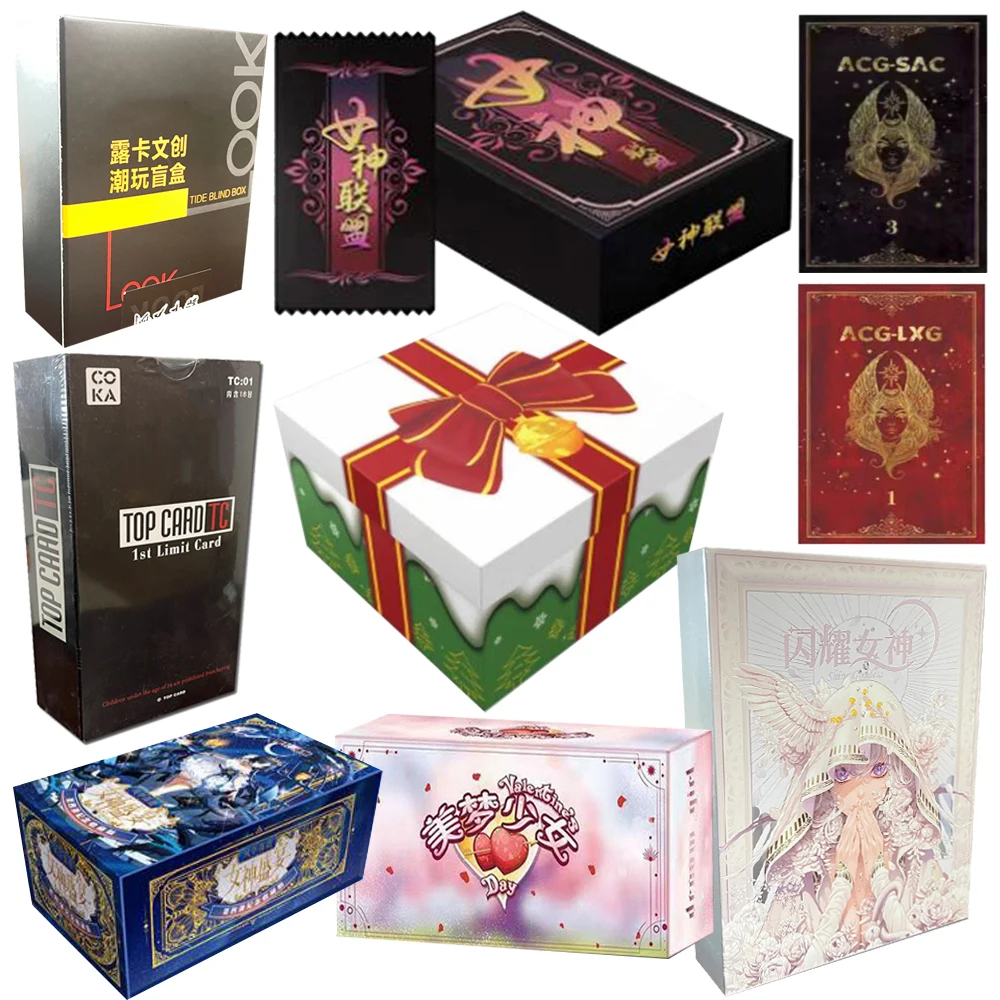 NEW Goddess Story Collection Card Booster Box Anime Sexy Girl Party Swimsuit Bikini Games Feast Doujin Toys And Hobbies Gift