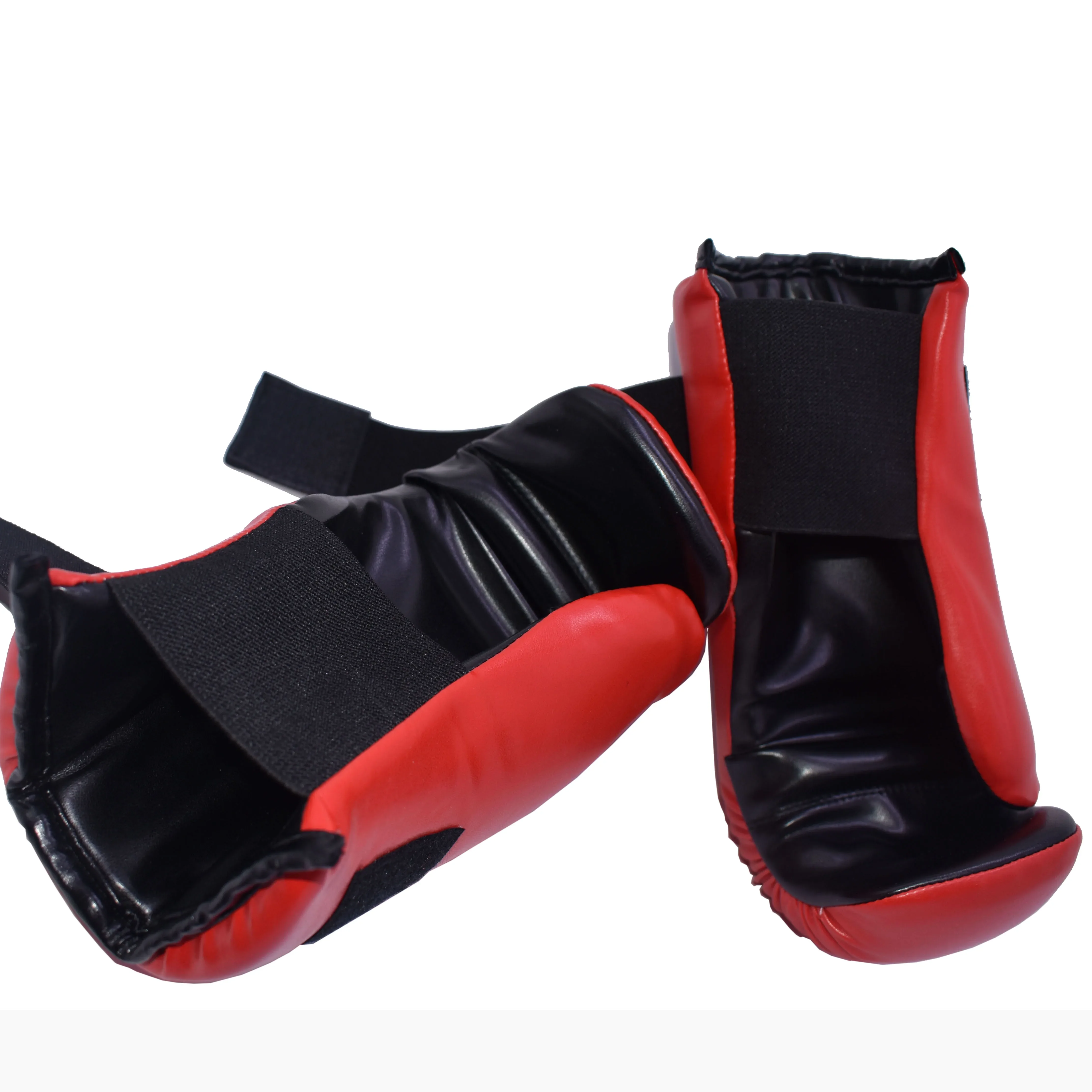 1Set ITF Taekwondo Foot Ankle Guard Protector Hand Protector Kickboxing Boot Gloves ITF Martial Arts Sparring Gear Karate