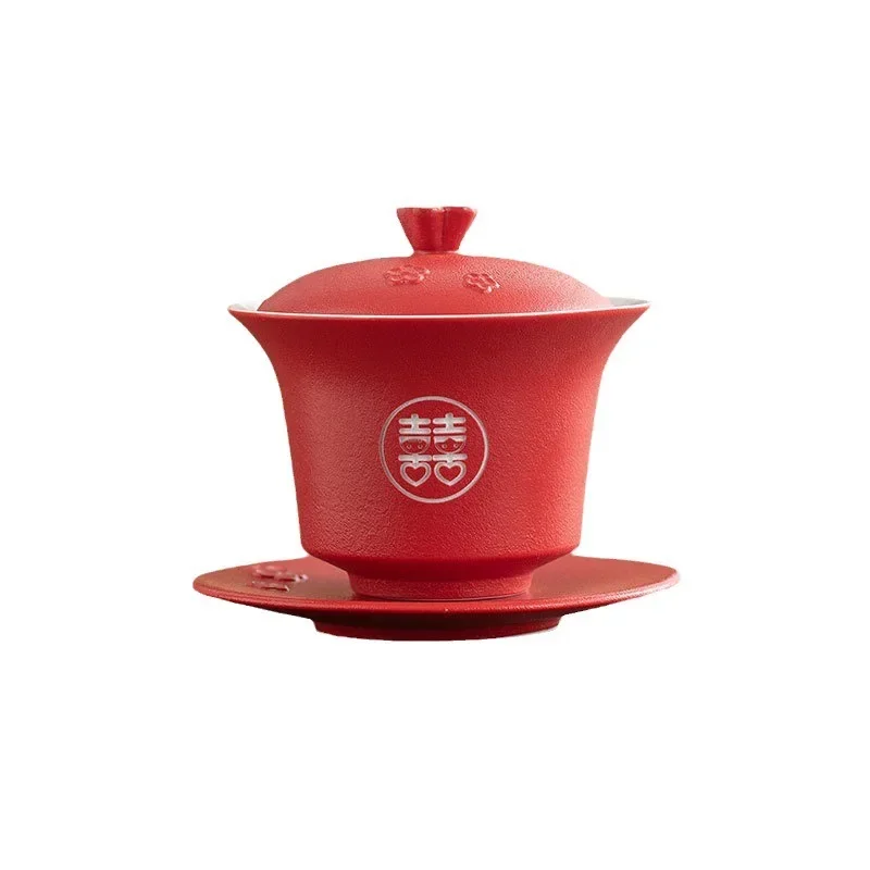 New wedding change cup, toast teacup, wedding happy teacup ceramics