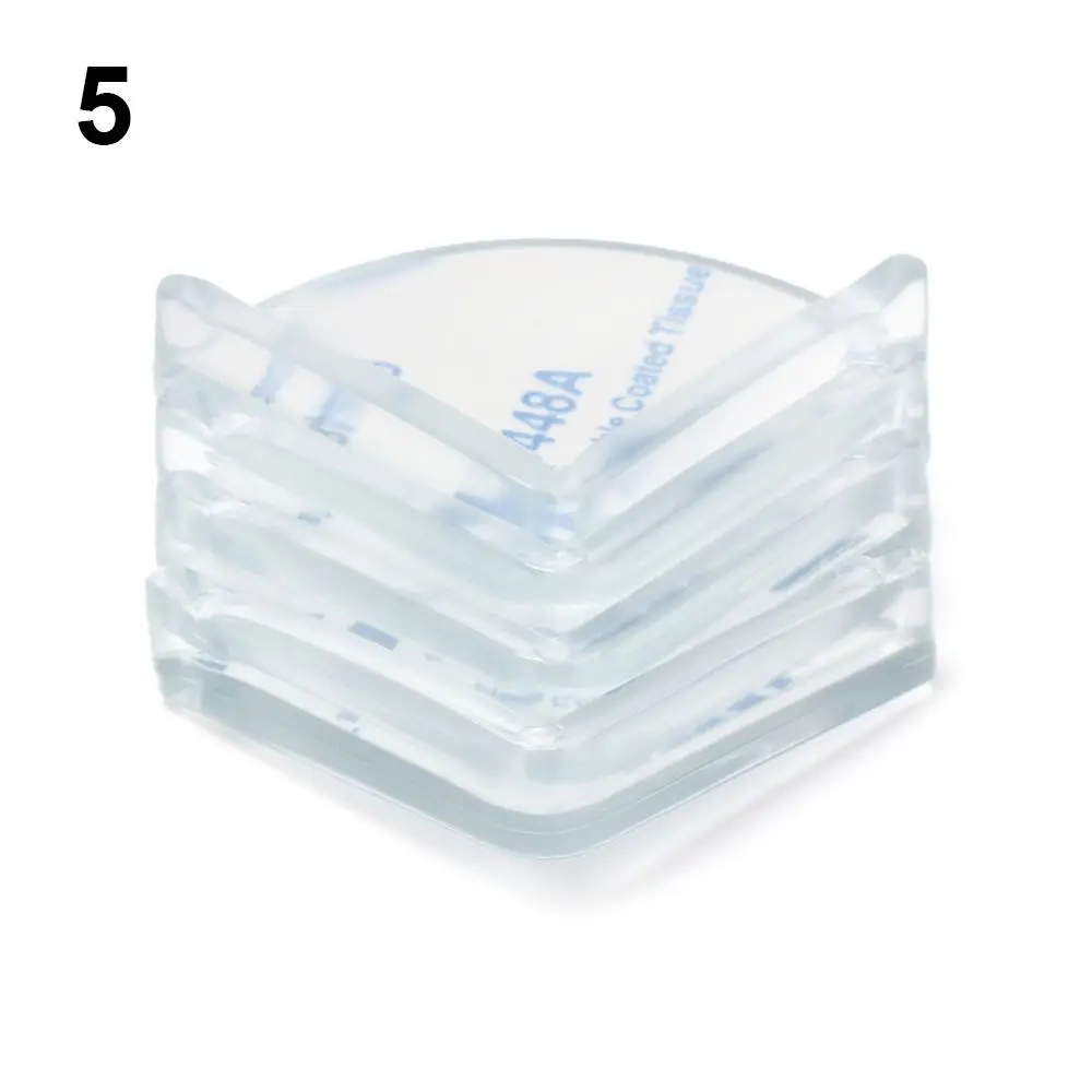 

4 шт., мягкие защитные силиконовые защитные уголки для стола, защита для углов стола, полоса от столкновений, защита края