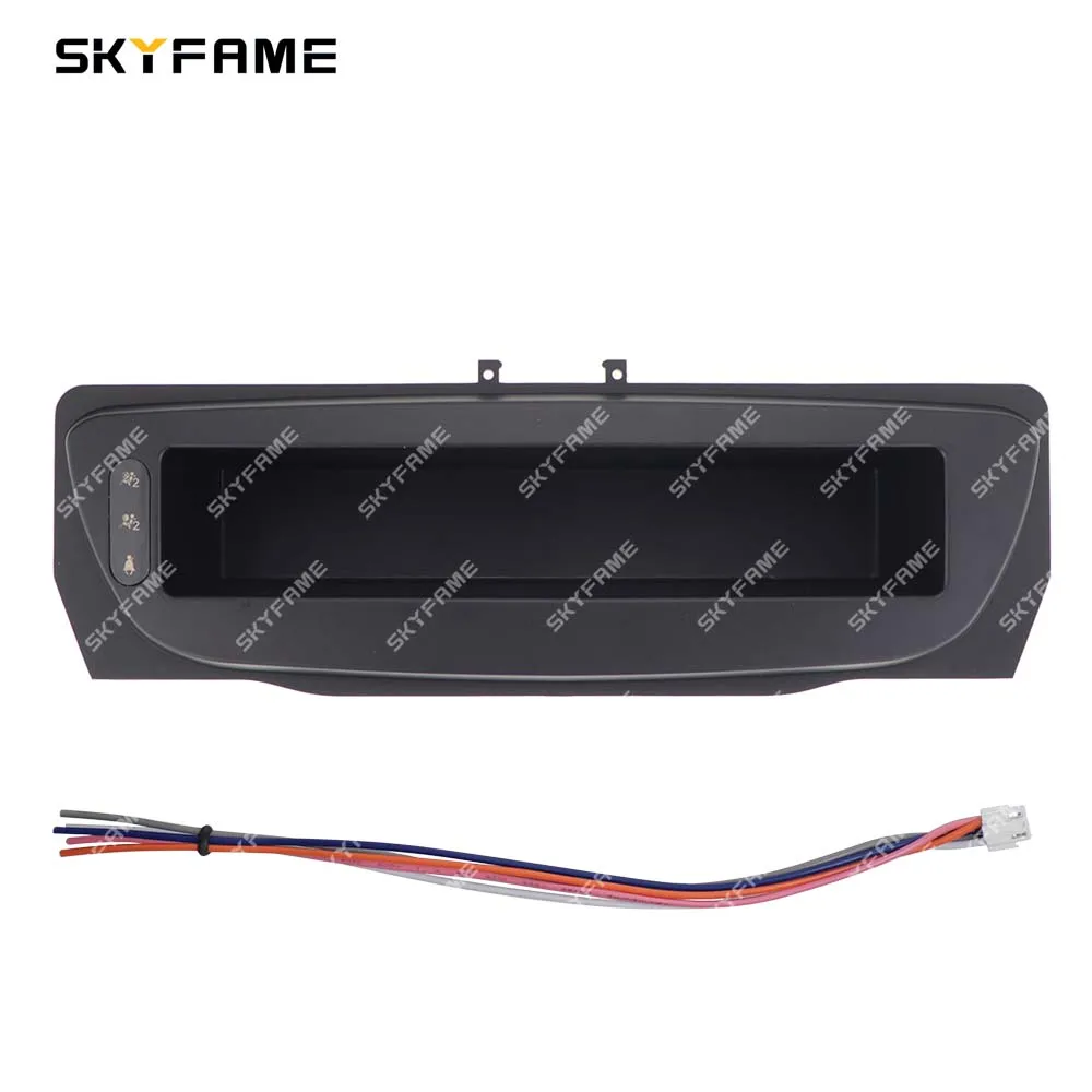 SKYFAME Car Frame Fascia Storage Box For Renault Megane 3 Fluence