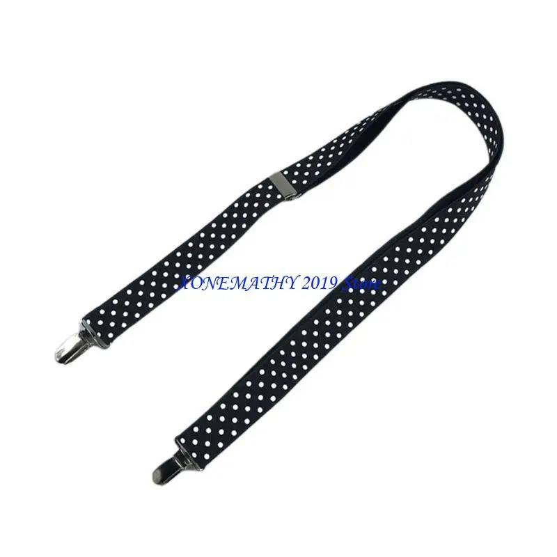 

F42F Glove Suspender Clips Mitten Holder Clamps with Elastic Straps for Kids Toddler