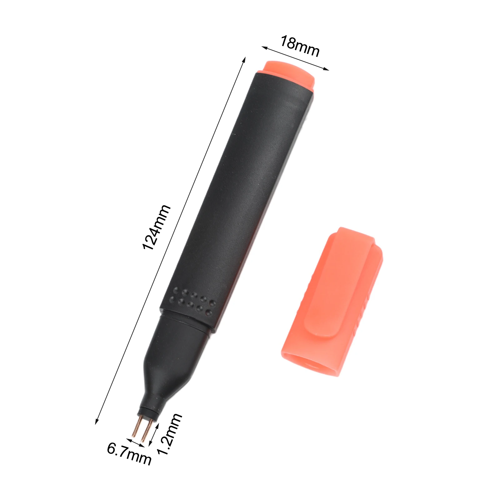 1 Pcs Grounding Assessment Pen For Testing Conductive Continuity Grounding Pads Bed Sheets Pillowcases And Wristbands
