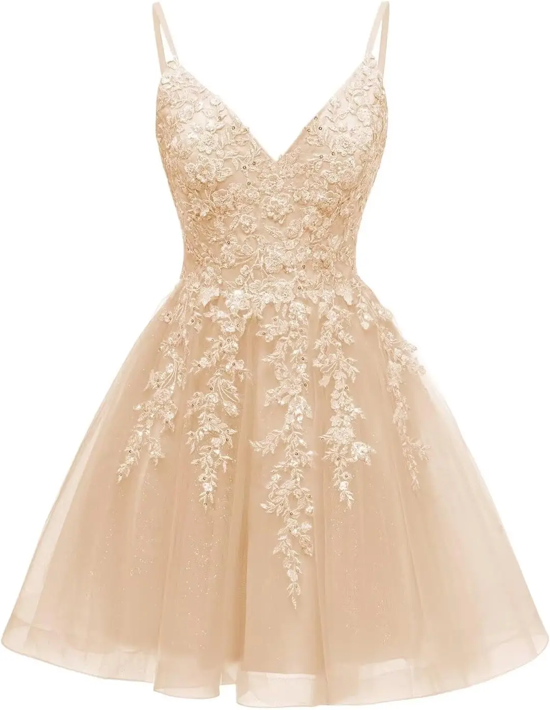 

Кружевные платья для встречи выпускников с V-образным вырезом для подростков, короткое платье для выпускного вечера с пайетками выше колена, мини-коктейльные платья