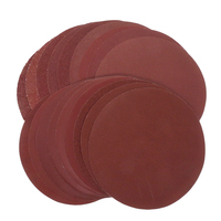 30Pcs 8 inch Sanding Discs Hook and Loop Aluminum Oxide Sandpaper 200mm for Random Orbital Sander Wood Metal Auto Dry Polishing